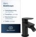 Ideal Standard Alero robinet de bidet, hauteur de bec 95 mm – Noir mat