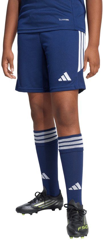 adidas Short Kinderen Tiro 26 League Donkerblauw - Maat 140cm