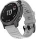 By Qubix - Siliconen bandje - Grijs - 26mm Quickfit - Geschikt voor Garmin Epix Pro Gen 2 (51mm) / Quatix 7X / 6X & Tactix 7 (pro)