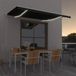 Maison Exclusive - Parasol électrique avec éclairage LED et capteur, 4,5 x 3 mètres, anthracite