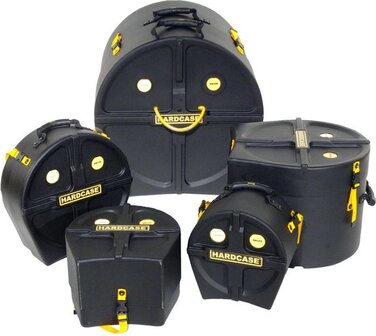Hardcase HFUSION-2 Fusion 2 Drum Case Set