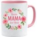 Beste Mama Der Welt Mok, liefdevolle koffiemok met hartmotief, cadeau-idee voor moeder, verjaardag of Moederdag, Moederdagcadeau, cadeau voor mama