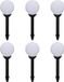 vidaXL Tuinpadlampen 6 st met grondpin LED 20 cm
