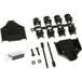 MH Connectors MHDTPPK15HD26FSK Kit embase SUB-D femelle 180 ° Nombre de pôles: 15 fût à souder 1 pc(s)