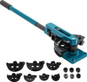 VEVOR Buigmachine voor buizen, van 3/8 tot 1 inch, voor buizen en profielen, van 10 tot 25 mm. Set buigvormers voor buizen, met 7 ronde maten, geschikt voor koper, messing, aluminium en roestvast staal