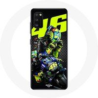Maniacase Case voor Samsung Galaxy A41 Valentino Rossi motoGP 46 Speed driver