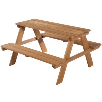 Roba Kinder Picknicktafel for 4 Outdoor Deluxe teak - Bruin