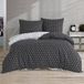 Ibenzoa® Ensemble de literie en Coton de haute qualité pour un sommeil luxueux et une ambiance élégante