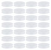 100 bobines vides, 6,6 cm, pour fils et rubans