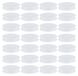 100 bobines vides, 6,6 cm, pour fils et rubans