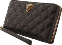 GUESS Giully Dames Ritsportemonnee Kunstleer Zwart