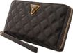 GUESS Giully Dames Ritsportemonnee Kunstleer Zwart
