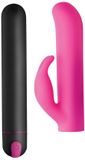 XR Brands - XL Bullet and Rabbit Silicone Sleeve