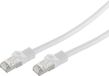 S-Impuls S/FTP CAT7 10 Gigabit câble réseau / blanc - LSZH - 0,50 mètre