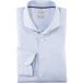 OLYMP Level Five Garment Washed Body Fit Overhemd blauw, Faux-uni
