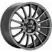 OZ SUPERTURISMO LM graphite mat + lettrage argent 7.5Jx17 4x100 ET35
