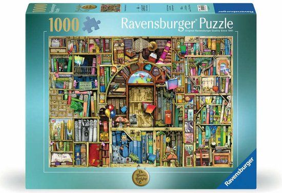 Ravensburger Bizarre Bookshop 2 1000 PC Puzzle