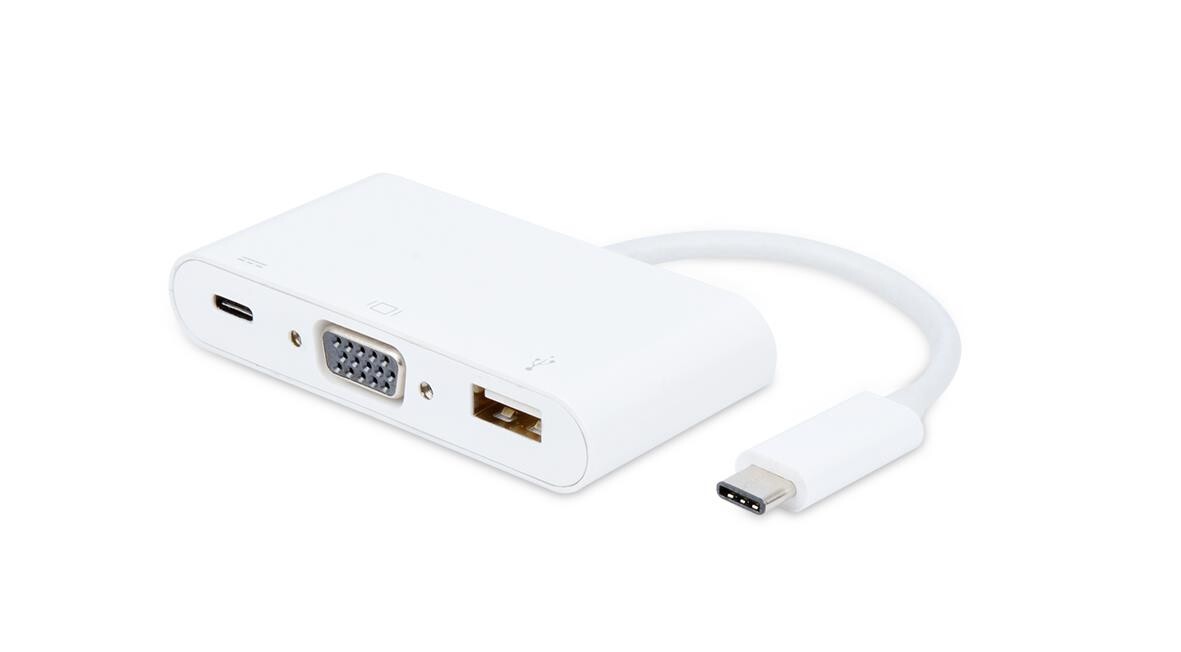 Celexon MAXlum APL-CVU Adapter USB-C 3.1 naar VGA USB-C 3.1 USB 3.0