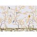Papier peint panoramique fleurs oiseaux 390 cm x 272 cm