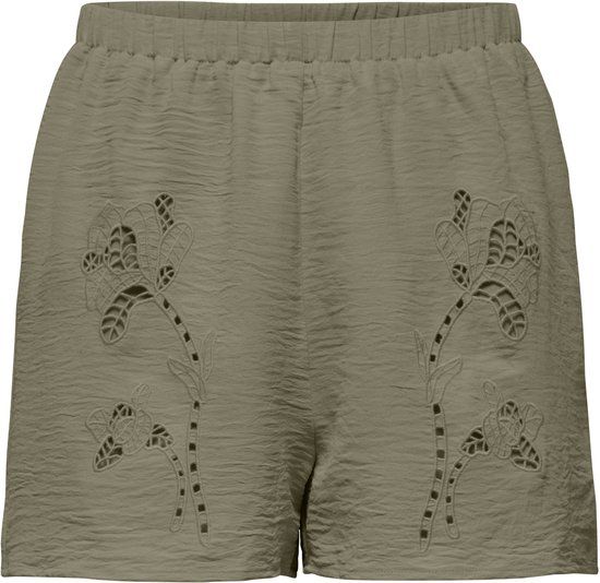 ONLY - ONLEVALOU METTE EMBROIDERY SHORTS WVN Dames Korte broek