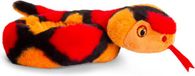 Keel Toys Pluche knuffel slang rood 65 cm