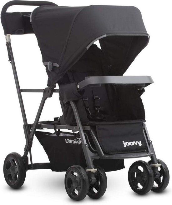Joovy Caboose Ultralight Graphite Kinderwagen - Zwart