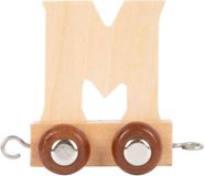 Small Foot Houten Lettertrein - M - Naturel