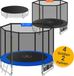 KESSER® Trampoline 305 cm met Veiligheidsnet en Ladder tot 150 kg belasting - Oranje
