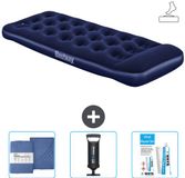 Bestway luchtbed - 1-Persoons - 76 x 185 x 28 cm - Blauw