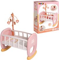 Smoby Baby Nurse - Meuble pour poupée - Berceau et lit de poupée - Poupée jusqu'à 42 cm