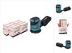 Makita DBO 180 Z meuleuse excentrique sans fil 18 V 125 mm + 4x Toolbrothers TURTLE set de ponçage