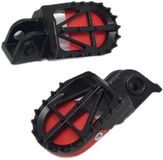 DRC KTM/Husqvarna Footpegs Black / Red
