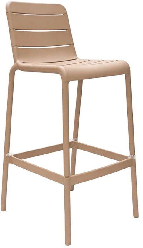 Buitengewoon Boet Buitengewoon de boet Tuin Barstoel Pien Beige