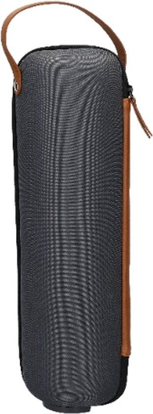 Barcrafts BarCraft Wijnfles Drager, Nylon, Kunstleer, Grijs