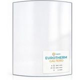 Eurotherm Vitre Galtero - Verre Courbé Pour Poêle À Bois - 340 X 440 Mm (l X H) - 4 Mm