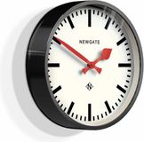 Newgate Luggage Wandklok Zwart