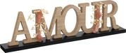 Atmosphera decoratie AMOUR - Décoration d'intérieur - H26 cm - Fleur séchée