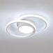 Comely plafonniers LED, plafonnier 42W 4800LM, plafonnier rond moderne, blanc froid 6500K, diamètre 40 cm, blanc