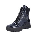 Rieker Booties Y0220 Vrouwen Marineblauw Laarsjes Maat 40