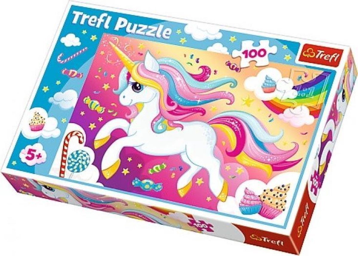 Unicorn puzzel 100 stukjes