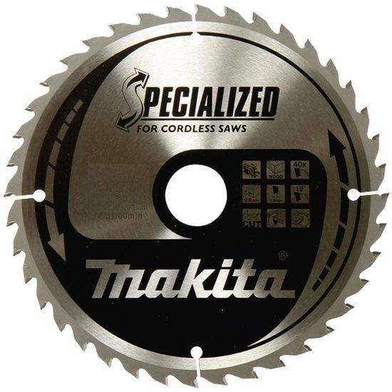 Makita B-33532 Cirkelzaagblad voor Hout | Ø 136mm Asgat 20mm 16T