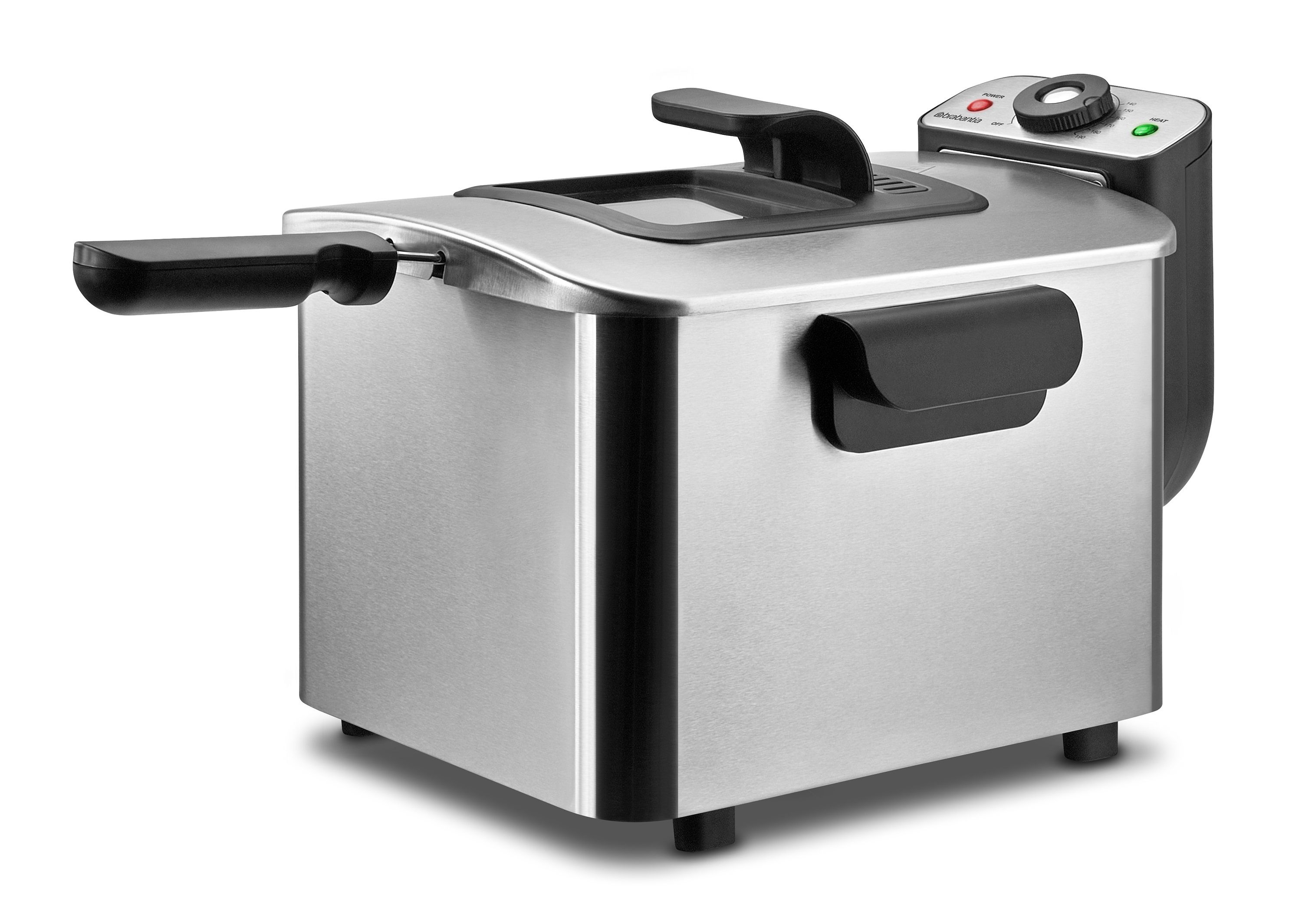 Brabantia BBEK1130 - 4L Deep Fryer - 2200W - Stainless Steel