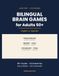 Bilingual Brain Games for Adults 50+: 109 Large Print Puzzles in English & Spanish