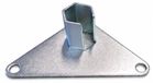 Plaque de pied d'angle pour tentes de réception easy-up ALU Standard 40 mm