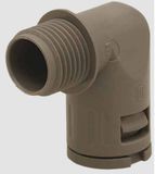 Helukabel 904842 HELUquick 90° M Slangbevestiging Zwart M25 90° 1 stuk(s)