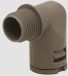 Helukabel 904842 HELUquick 90° M Slangbevestiging Zwart M25 90° 1 stuk(s)