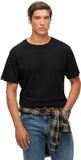 Superdry Essentials Relaxed T-shirt Heren M Meteorite Black