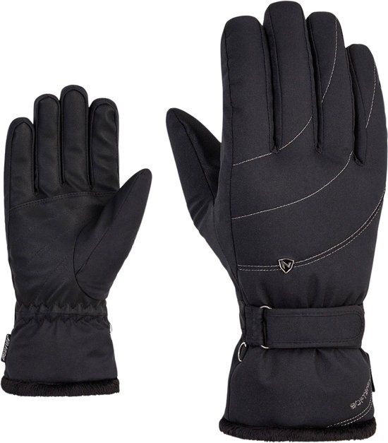 Ziener Kahli PR Handschoenen Dames Zwart Maat 8