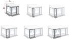Fiamma Privacy Room / Caravanstore ZIP XL voorwand voor luifels 50 cm