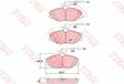 TRW GDB1423 Brake Pad Set